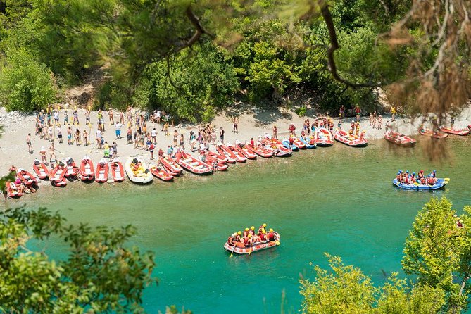 Antalya Rafting Tour - The 13 km rafting finish and what happens after you get off the water