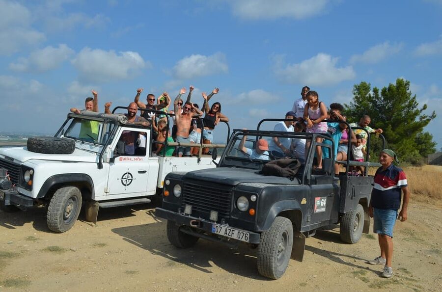 Antalya Şelale Ziyaretli Jeep Safari Turu - Kurşunlu Waterfall and the village-walk phase