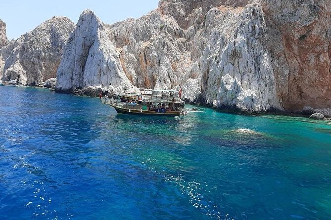 Antalya Sulu Island Boat Tours with Lunch Turkish Maldives - King Bay stop: the shorter second swim break