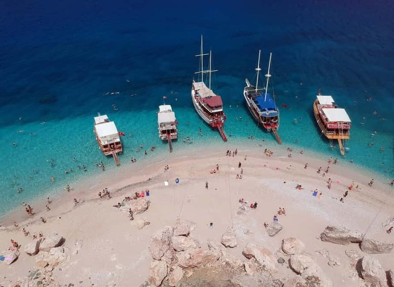 Antalya: Suluada Island Boat Trip with Lunch & Hotel Pickup - First cruise leg: the ride along the Mediterranean coastline