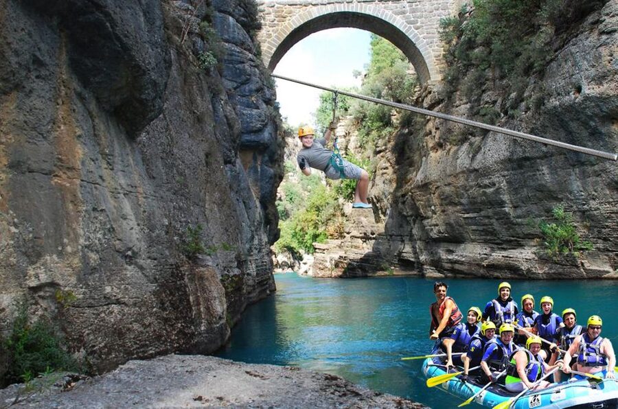 Antalya: Super Combo Quad, Buggy, Rafting & Zipline w/Lunch - Morning Pickup and the Taurus Mountains Drive: Where the Day Starts