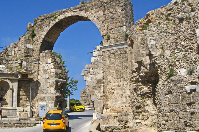Antalya Tour To Perge Aspendos And Side With Manavgat Waterfall - Side for Lunch and a Proper Archaeology Stroll