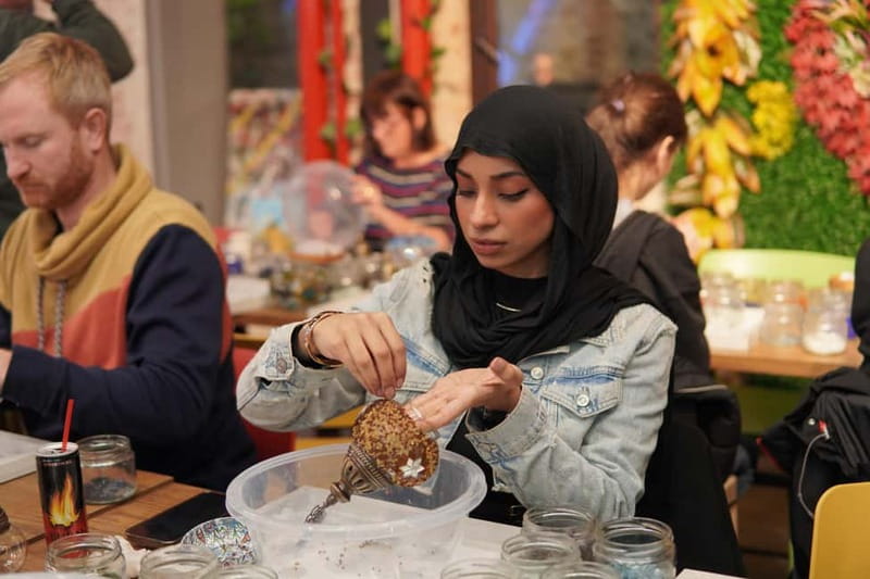 Antalya: Traditional Mosaic Lamp Workshop - A Glowing Break - Tea, Coffee, and the Cozy Studio Atmosphere