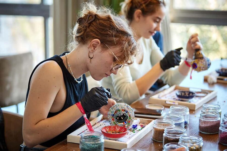 Antalya: Traditional Mosaic Lamp Workshop - A Glowing Break - Your 2-Hour Workshop Flow: Color Picking to Finished Lamp