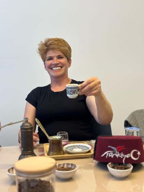 Antalya:Turkish Coffee Workshop + Fortune Telling + Gift Set - The bean choice: your chance to make it feel like yours