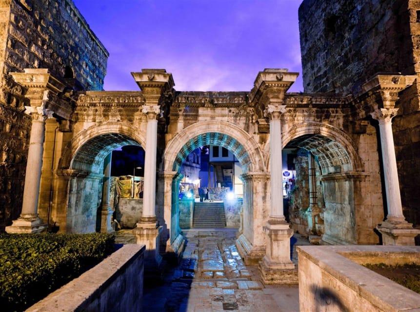 Antalya Waterfalls and Old City Tour - The Cable Car Viewpoint: Included Scenery With a Wind Reality