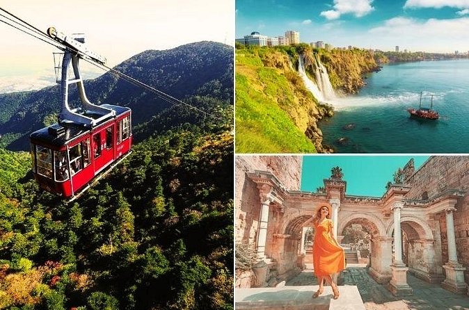 Belek /Antalya : City Tour w/ Waterfalls & Boat Trip & Cable Car - Dinopark with the cable car package: a family-friendly break in the trees