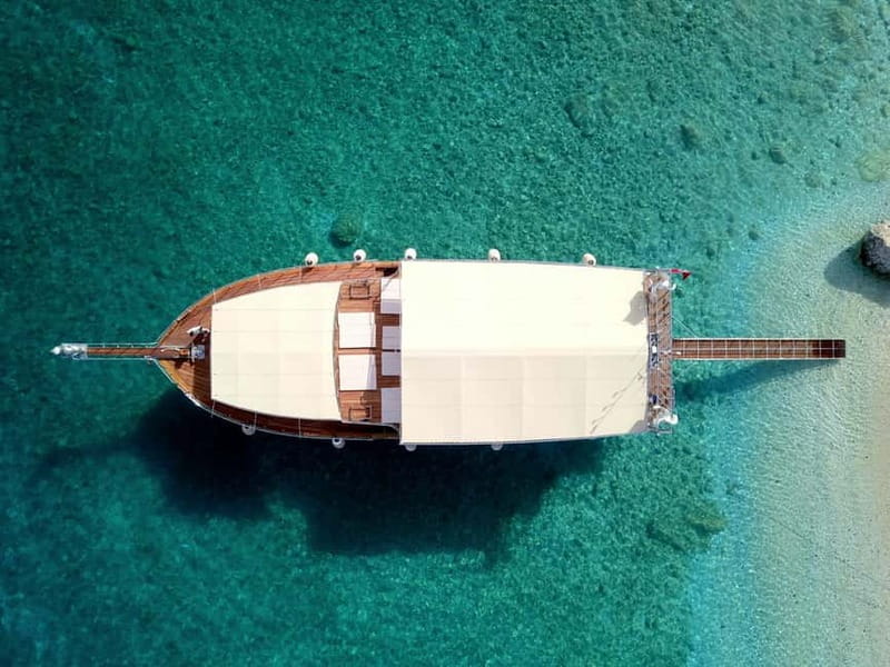 Belek/Antalya/Kemer: Suluada Sunset Boat Tour with Dinner - The full itinerary: pickup or Adrasan Bay, two swim stops, dinner, then Sunset Beach