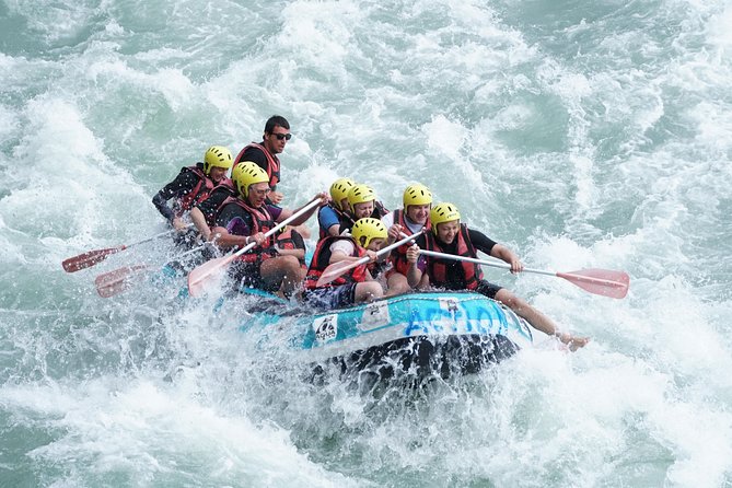 Canyoning and Rafting Adventure - Manavgat breaks and the waterfall stop