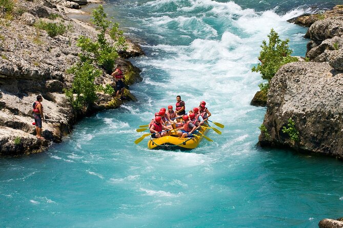 Canyoning and Rafting Adventure incl. Lunch from Alanya - Stops along the way: Koprülü Canyon, plus Manavgat and area drives