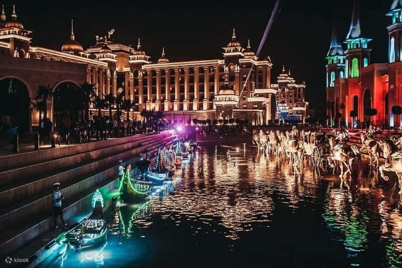 City of Belek: The Land of Legends Night Show - The mythological opera + water show: the main canal production