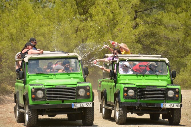 Discover the Taurus Mountains with Antalya Jeep Safari Tour - Water Fights, Swimming Stops, and Cooling Off in the Heat
