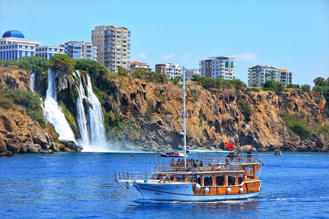 Duden Waterfall Boat Trip with Pickup, Lunch & Swimming Break - The Lower Düden Waterfalls boat ride is the whole point
