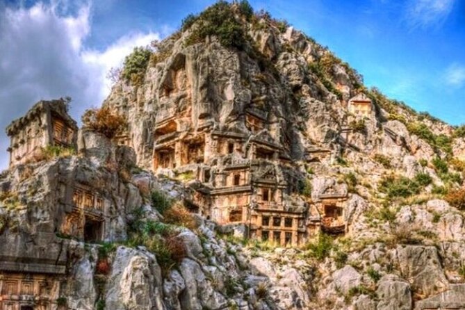 Explore Lycian Rock Tombs, St. Nicholas Church & the Sunken City - Myra’s Lycian rock tombs: more than a quick photo stop