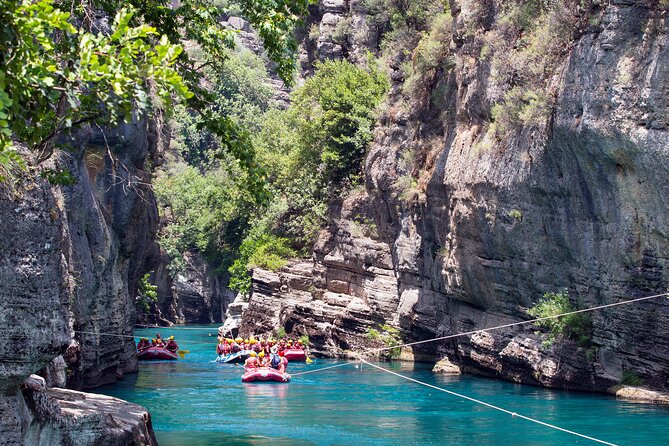 Family Rafting Trip at Köprülü Canyon Incl. Lunch from Kemer - Base Camp and the Included Riverside Lunch