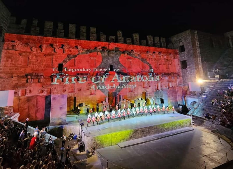Fire of Anatolia Dance Show at Ancient Aspendos - Costumes, folk dances, and the stagecraft you can feel