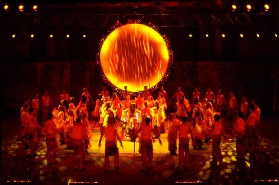Fire of Anatolia Dance Show at Ancient Aspendos Theater - Fire of Anatolia choreography: Anatolian folk meets modern movement