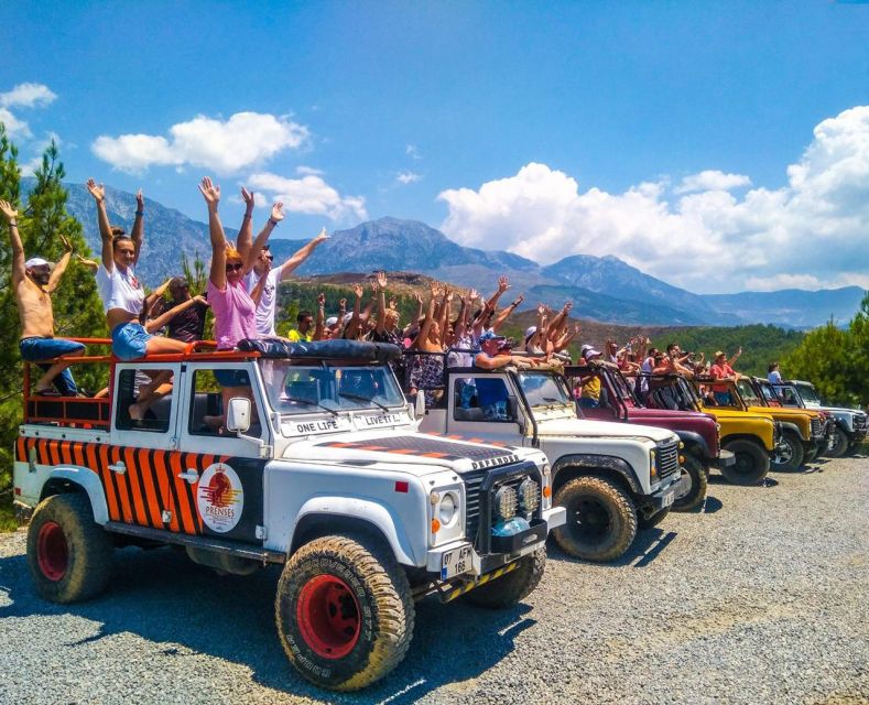 From Antalya: Full-Day Jeep Safari with Lunch and Transfer - Waterfall Time: Where You Either Swim or Commit to Getting Wet