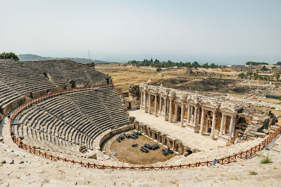 From Antalya/Kemer: Pamukkale and Hierapolis Tour with Lunch - Cleopatra Antique Pools: Your Mineral-Water Reset