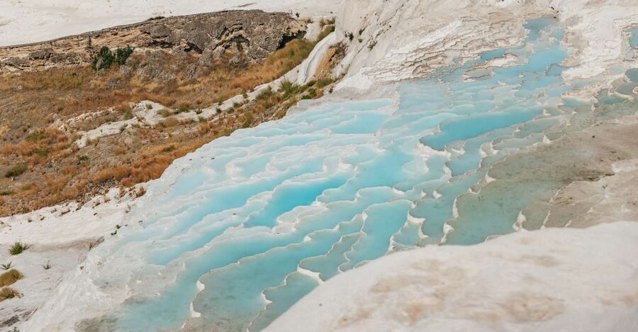 From Antalya/Kemer: Pamukkale and Hierapolis Tour with Lunch - Pamukkale Travertines: The White Terraces Live Up to the Hype