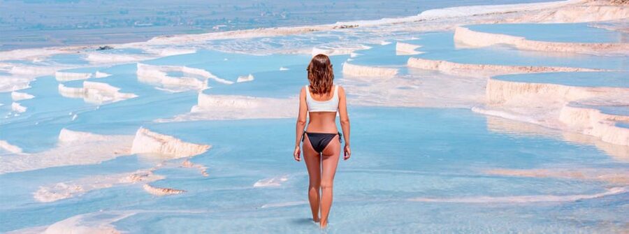 From Antalya/Kemer: Pamukkale Tour with Lunch and Transfers - Pamukkale travertines: what the guided walk does for you