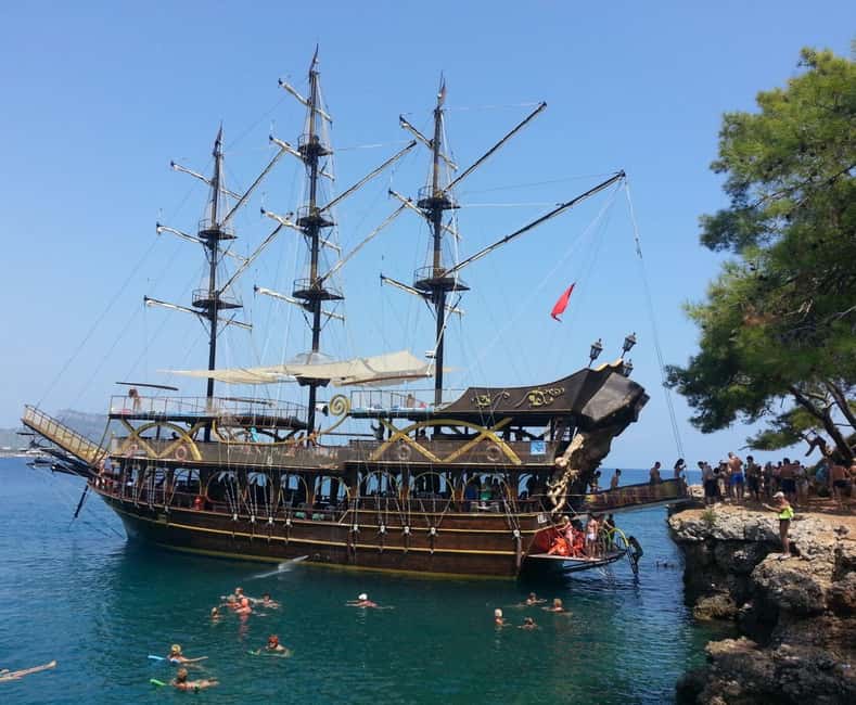 From Antalya: Kemer Pirate Boat Tour with Foam Party & Swim - Key Things to Know Before You Go