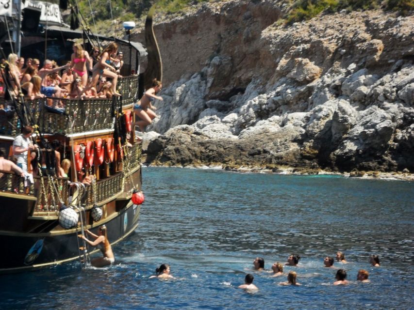 From Antalya: Kemer Pirate Boat Tour with Foam Party & Swim - Music, Foam Party, and Staying Comfortable on a Sea Day