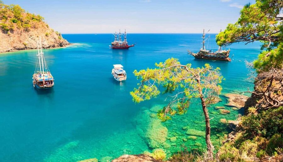 From Antalya: Kemer Pirate Boat Tour with Foam Party & Swim - Phaselis Ruins and a Pebble-Bay Swim That Works for Real People