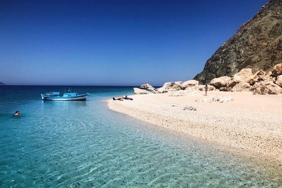 From Antalya/Kemer: Suluada Island Boat Trip with Sunset - Suluada Island time: white sand, turquoise water, and the ruins feel