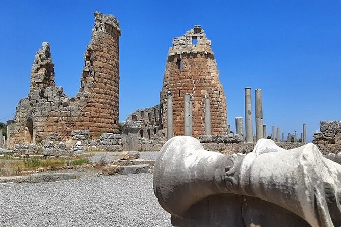 From Antalya: Perge Ancient City & Temple of Apollo Tour - Argentinum shopping center: use the hour for a reset