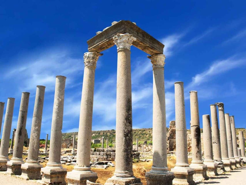From Antalya: Roman Ancient Sites & Manavgat Waterfall Tour - Perge: Roman Power and the Antalya Museum Connection