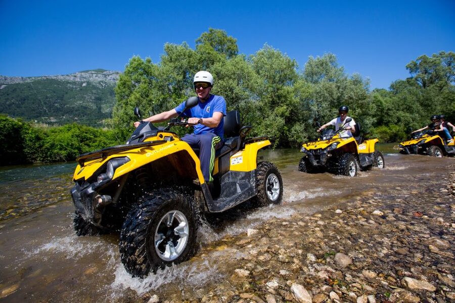 From Antalya - Side - Kemer: Quad Safari Tour - Safety Briefing, Practice Laps, and A Water Crossing First