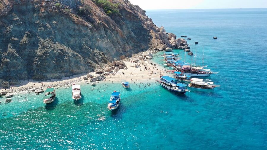 From Antalya: Suluada Island Boat Trip with Lunch - The second stop and Love Cave: natural protection and photo time