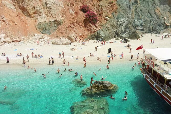 From Antalya Suluda Island Small Group Boat Trip with Lunch - Hacivat Bay: The Second Swim Stop With a Story Behind the Rocks