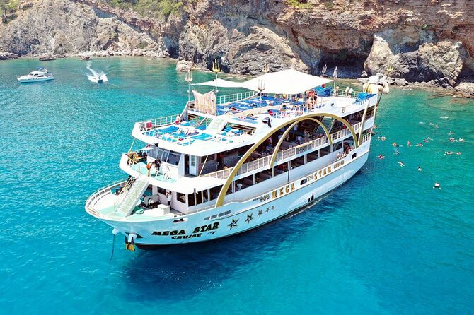 From Antalya To Kemer Mega Star Boat Trip w/Free Transfer - Mega Star from Kemer: what your full day at sea is really like