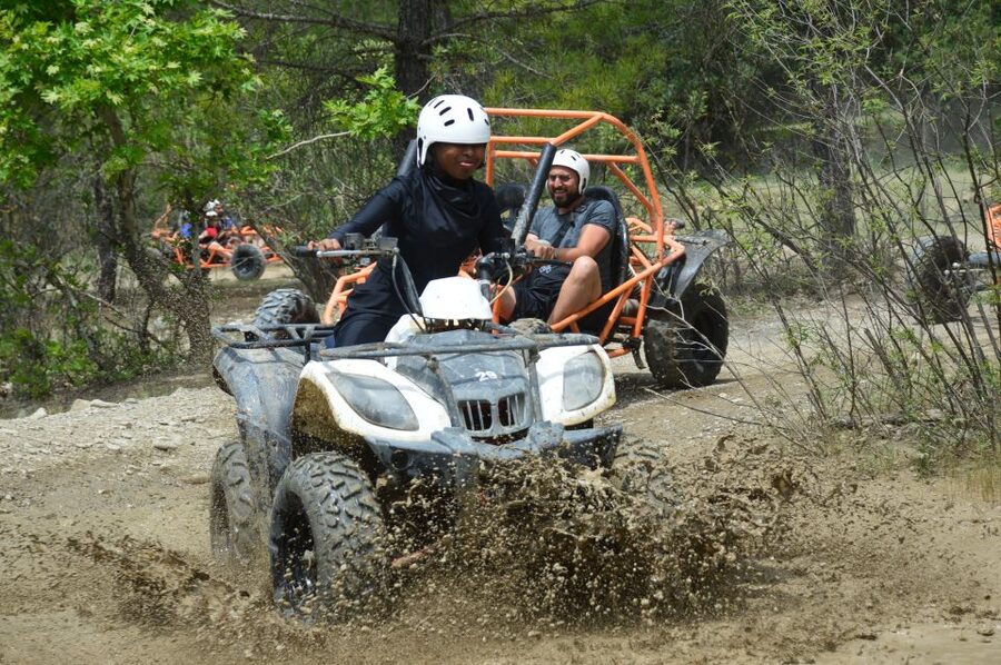From Belek: Fully Combo Zipline, Quad Safari, Rafting, Lunch - Adventure Combo at Köprülü Canyon for About $25: What You’re Really Buying