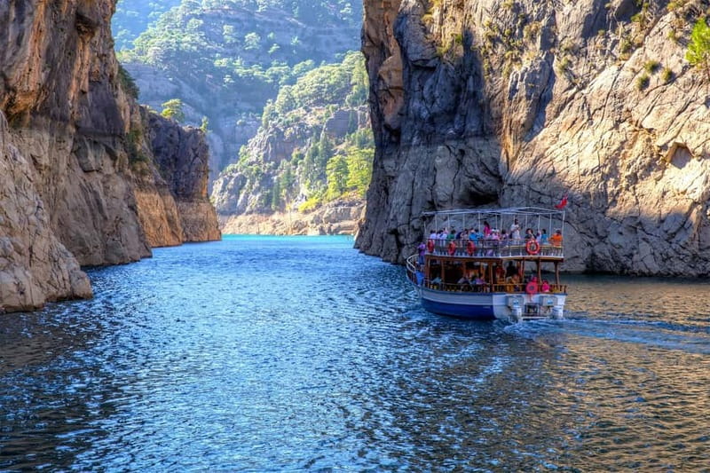 From Belek: Green Canyon Boat Trip with Lunch and Drinks - A Boat Day in the Green Canyon Starts With Hotel Pickup
