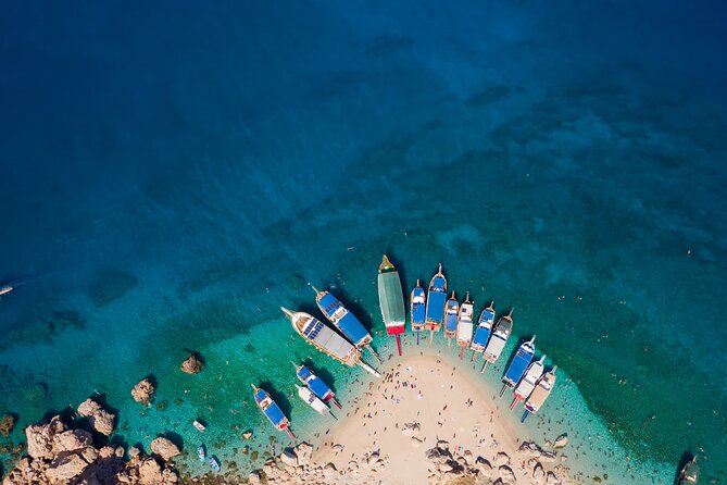Full-day Tour in Adrasan and Suluada from Antalya - Suluada Island: white sand, turquoise water, and the reality of small beach space
