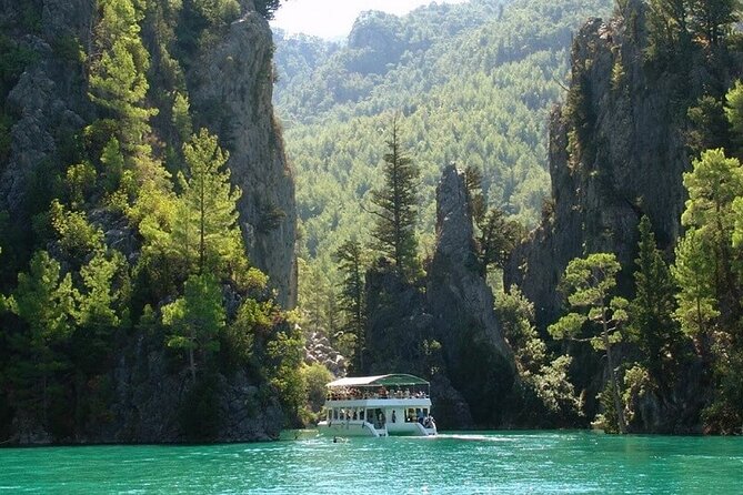 Green Canyon Boat Trip w/Pick Up From Antalya - The Dam Stop on the Drive (and the Green Lake Connection)