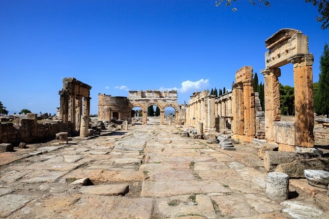 Guided Day Trip from Antalya to Pamukkale With Lunch & Transfer - Entering Hierapolis: Ruins, Necropolis Views, and Free-Time Freedom