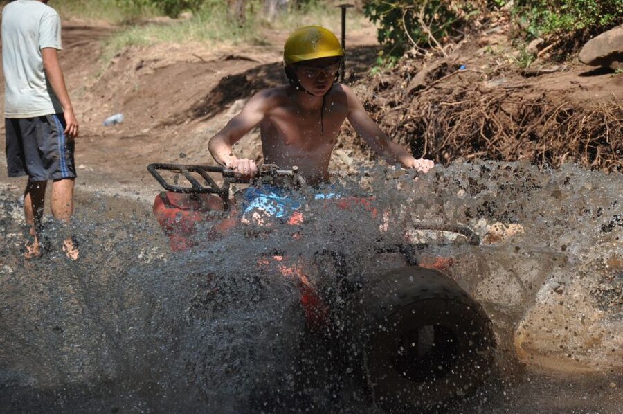 Kemer: Forest, Mud, and Streams Quad Safari Tour with Pickup - Training and Ride Basics: What It Means You Don’t Need Experience