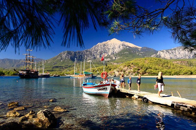Kemer Pirate Boat Trip with Free Transfer from Antalya - Phaselis Koyu (1 hour): short stop, extra admission