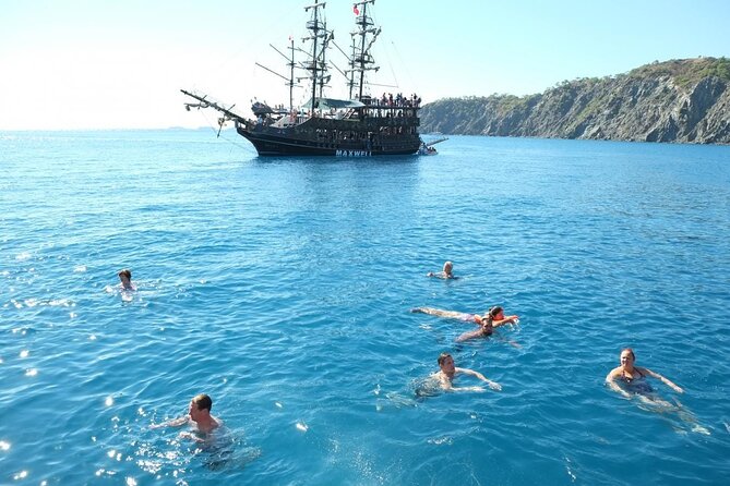 Kemer Pirate Boat Trip With Lunch & Free Hotel Transfer - From marina to open water: how the day is paced