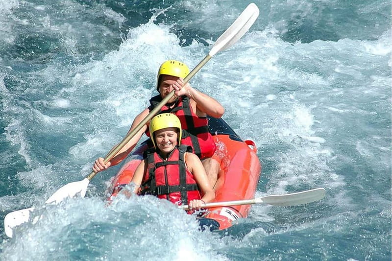 Koprulu Canyon Rafting and Canyoning incl. Lunch w/Transfer - Rafting Koprulu Canyon: paddling, rapids, and those planned swim stops