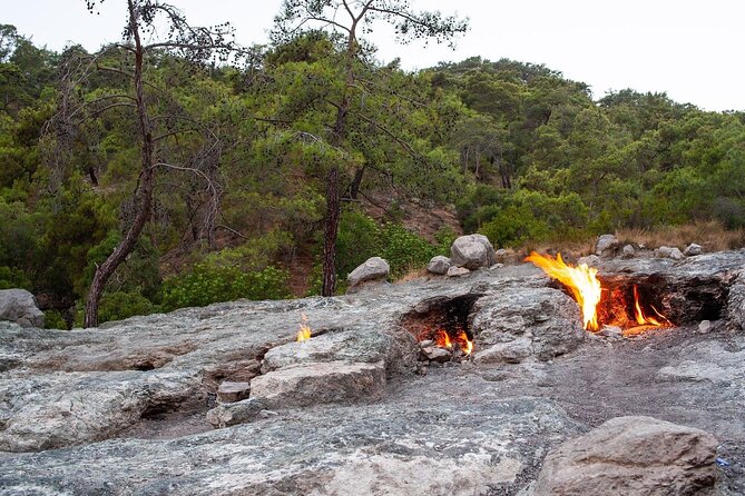 Olympos Chimera Fire Mountain Tour From Kemer - Olympos Beach free time: 30 minutes to swim, rest, and reset
