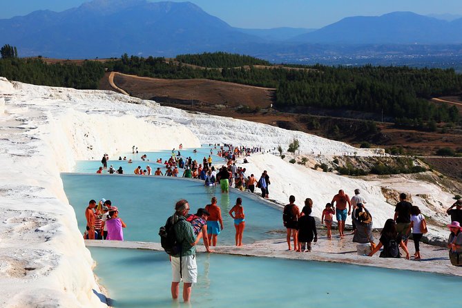 Pamukkale and Hierapolis Full-day Guided Tour from Antalya - Hierapolis Amphitheatre and the Theater stop: history you can see in minutes