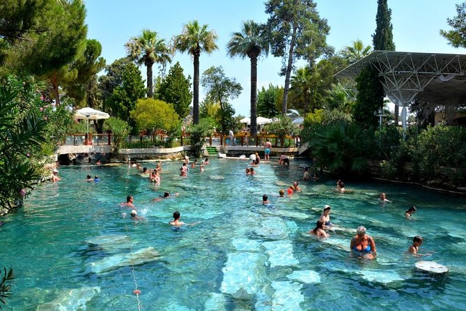 Pamukkale Hierapolis and Cleopatra's Pool Tour with lunch from Antalya - Lunch near Pamukkale plus the onyx store stop