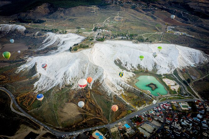 Pamukkale Sunrise Hot Air Balloon Experience from Antalya - 1-hour in the sky: Pamukkale’s terraces and Hierapolis from above