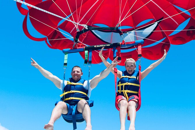 Parasailing Water Activity.. (Full Adrenaline) - Pickup, Small-Group Size, and the Real Timing of 2.5 Hours