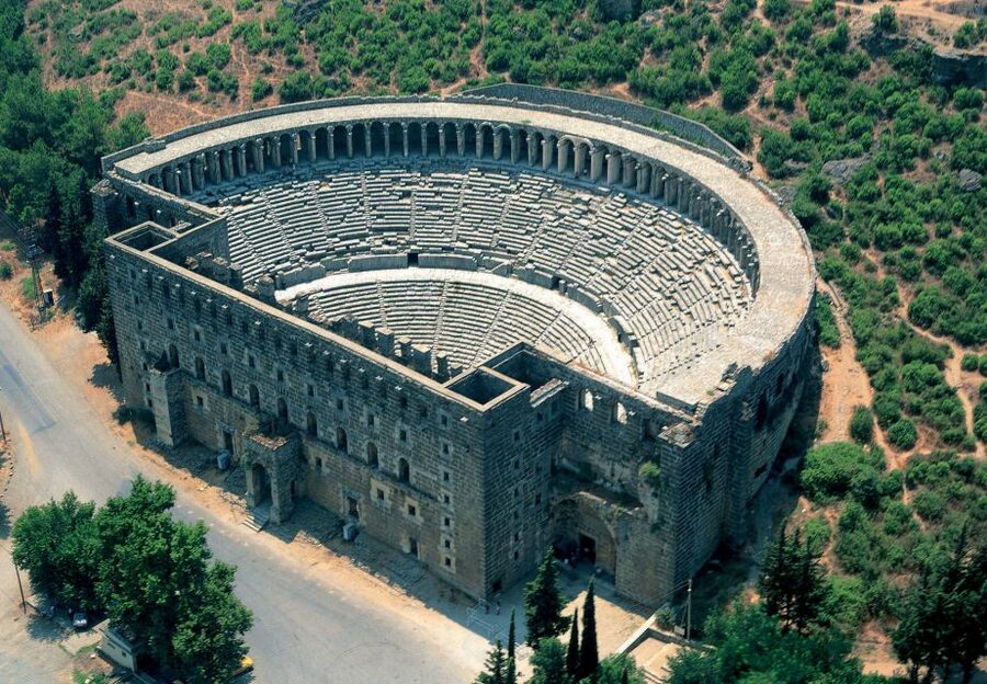 Perge, Aspendos, Side & Manavgat Waterfall Tour from Antalya - Aspendos Ancient Theatre: a 15,000-seat time machine